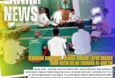 Semarak Ramadhan, Warga Binaan Lapas Muara Enim Rutin Gelar Tadarus Al-Qur’an