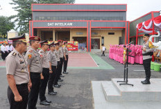 Kops Raport Kenaikan Pangkat, 82 Personel Polres Lahat Naik Pangkat
