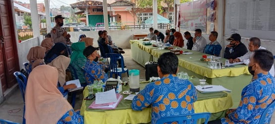 Bripka Indrajaya Hadiri Musdes Selawi