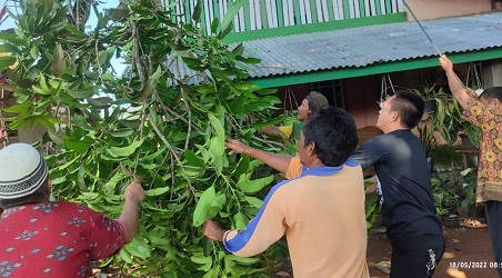 Tetangga Tidak Akur Sejak 2017 Berhasil Diselesaikan Pemdes Sukacinta dan Jajaran